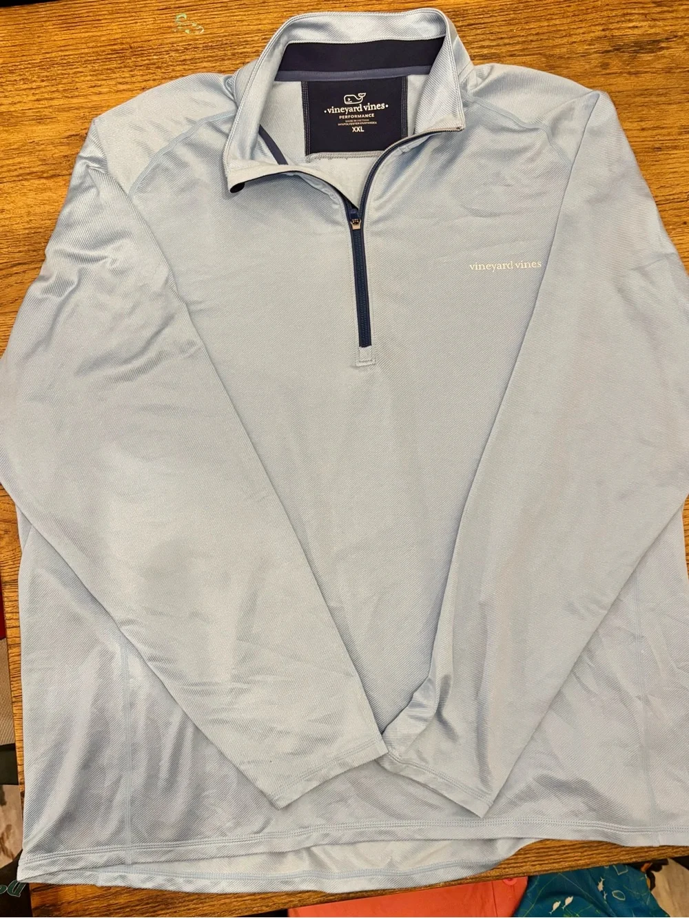Vineyard Vines Light Blue Men’s Half-Zip Pullover